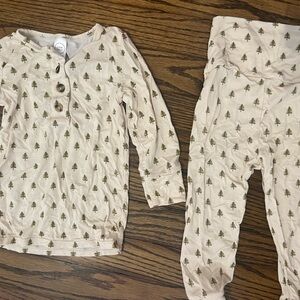 Lou lou & company top and bottom set - 12-24 months